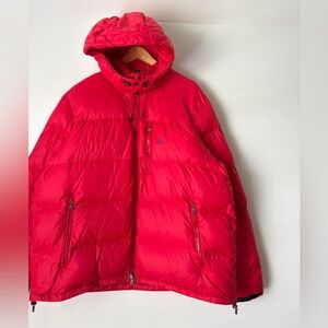 Polo Ralph Lauren The Gorham Down Jacket Red Puffer Jacket
